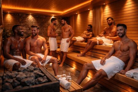 découvrez le sauna gay à nice, un lieu convivial et chaleureux pour vivre une expérience unique et enrichissante, favorisant détente, rencontres et bien-être.